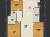 江南人家 4.5楼 130平 3室2厅2卫 精装修 独库 93.8万