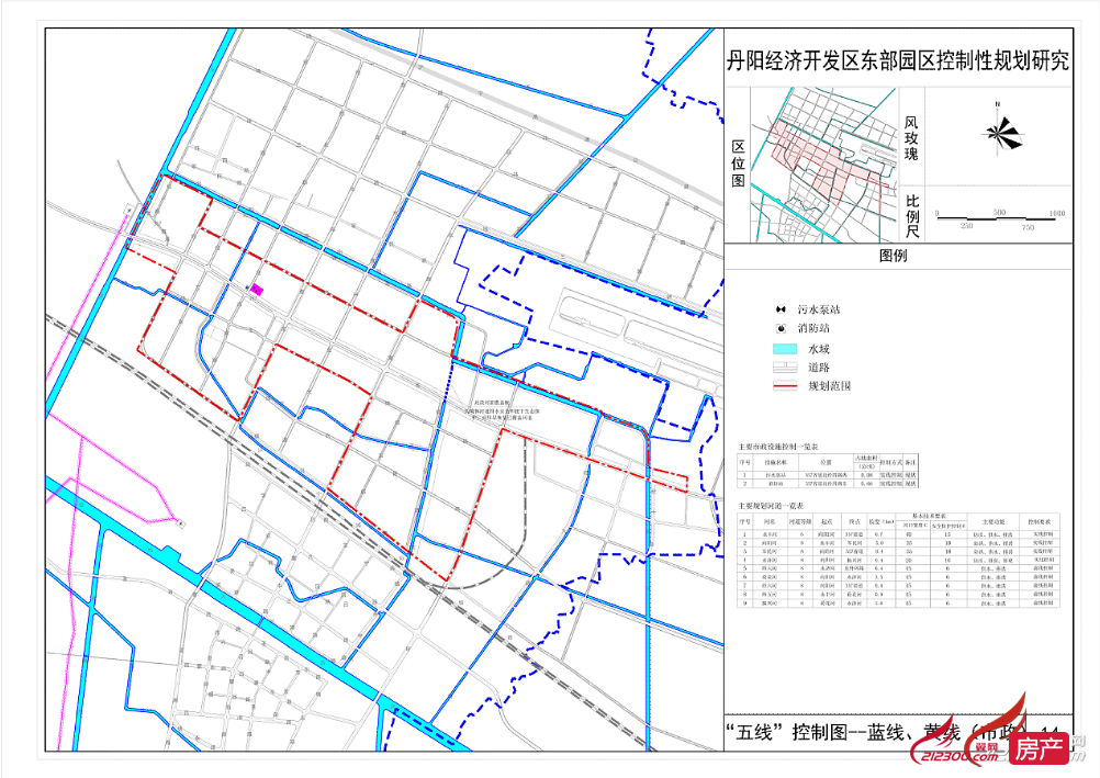 丹阳经济开发区东部园区控制性规划研究方案公示